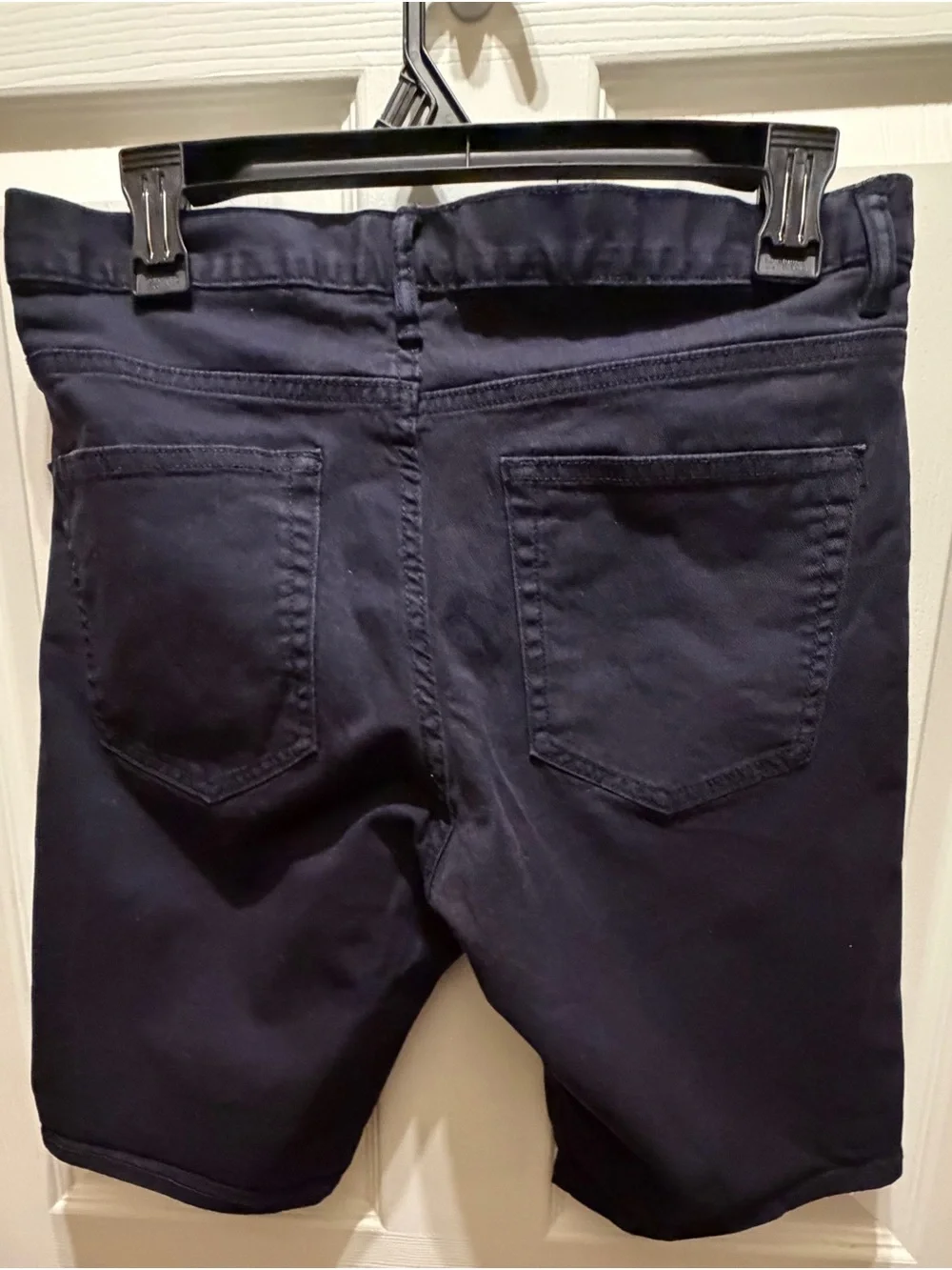 H&M Men’s Dark Navy Relaxed Fit Jeans Shorts